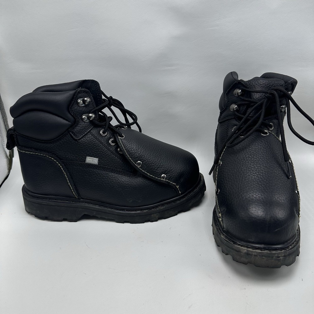 Iron Age Mens Ground Breaker Boots Electrical Hazard Steel Toe 6" Met Gaurd 6M